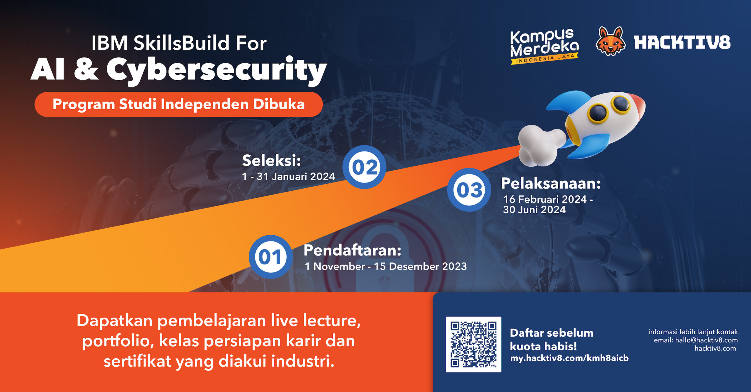[Pengumuman] Program Studi Independen Hacktiv8 